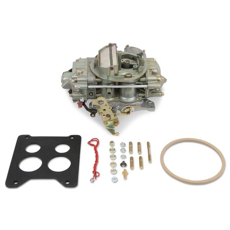 Holley 4 Barrel 650 Cubic Feet Per Minute CFM Spread Bore Flange Electric Choke Vacuum Secondaries 0-80555C